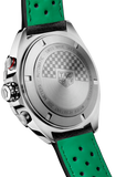 Tag Heuer Formula 1 Calibre 16 Automatic Chronograph Green Dial Black Leather Strap Watch for Men - CAZ2016.FC6473 Buy Now By Tag Heuer