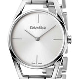 Calvin Klein Dainty Silver Dial Silver Steel Strap Watch for Women - K7L23146 Buy Now By Calvin Klein