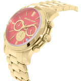 Michael Kors Runway Quartz Orange Dial Gold Steel Strap Watch For Women - MK5930 Buy Now By Michael Kors