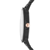 Emporio Armani Interchangeable Black Dial Black Steel Strap Watch For Men - AR80021 Buy Now By Emporio Armani