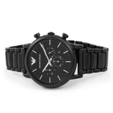 Emporio Armani Luigi Chronograph Black Dial Black Stainless Steel Watch For Men - AR1895 Buy Now By Emporio Armani