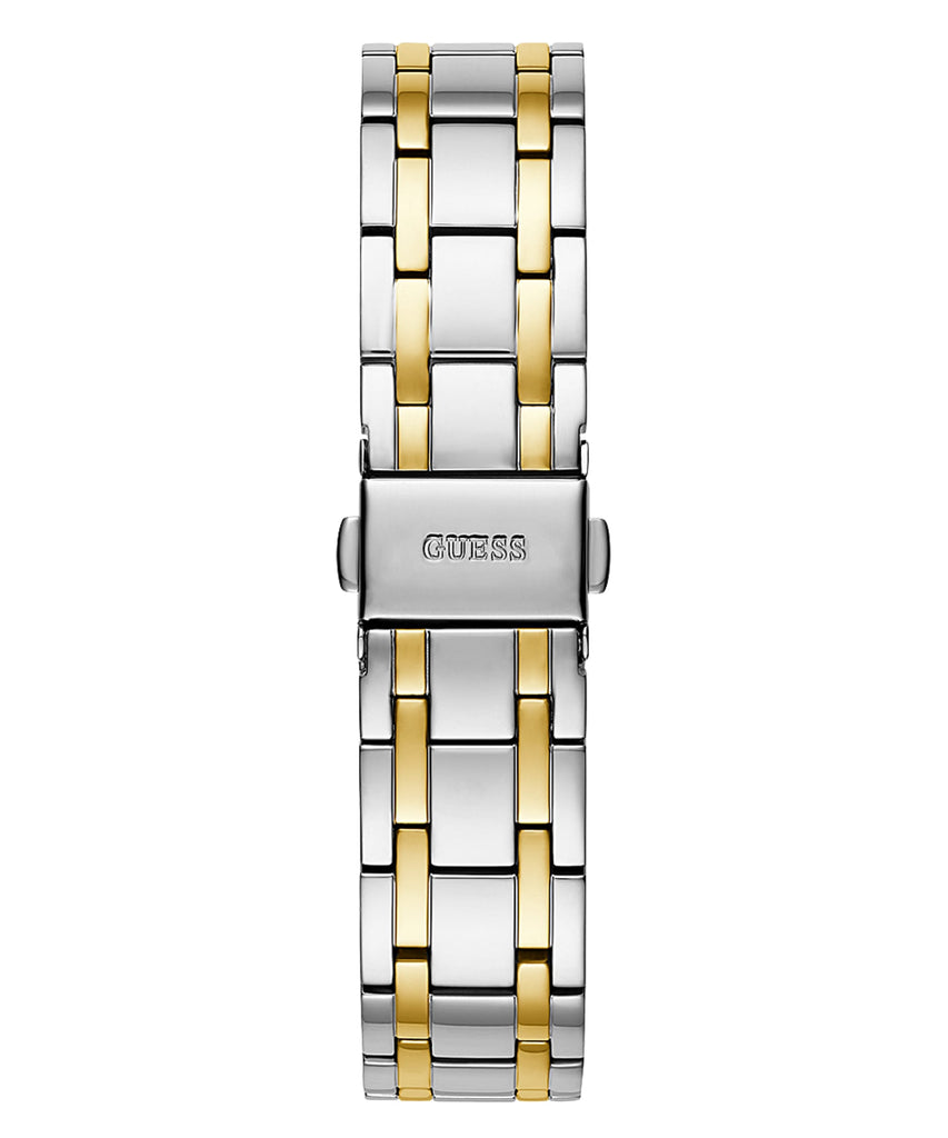 Guess Cosmo Diamonds Silver Dial Two Tone Steel Strap Watch for Women - GW0033L4 Buy Now By Guess