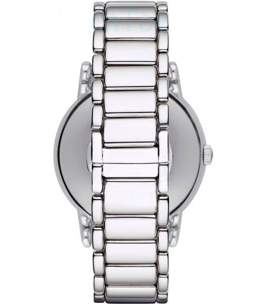 Emporio Armani Classic Luigi Quartz Silver Dial Silver Steel Strap Watch For Men - AR1854 Buy Now By Emporio Armani