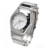 Marc Jacobs Amy White Dial Silver Steel Strap Watch for Women - MBM8518 Buy Now By Marc Jacobs