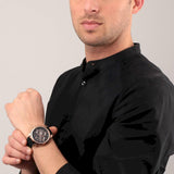 Maserati Successo 44mm Black Rose Gold Dial Black Rubber Strap Watch For Men - R8871621012 Buy Now By Maserati