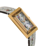 Gucci G-Frame Floral Mother of Pearl Dial White Leather Strap Watch For Women - YA147407 Buy Now By Gucci