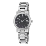 Burberry The City Black Dial Silver Steel Strap Watch for Women - BU9101 Buy Now By Burberry
