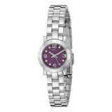 Marc Jacobs Amy Purple Dial Silver Steel Strap Watch for Women - MBM3228 Buy Now By Marc Jacobs