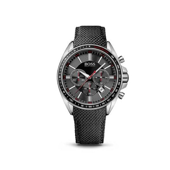 Hugo Boss Driver Black Dial Black Leather Strap Watch for Men -1513087 Buy Now By Hugo Boss