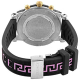 Versace Sport Tech Chronograph Black Dial Black Rubber Strap Watch for Women - VELT00619 Buy Now By Versace