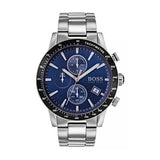 Hugo Boss Rafale Quartz Blue Dial Silver Steel Strap Watch for Men - 1513510 Buy Now By Hugo Boss