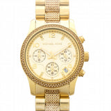 Michael Kors Runway Gold Dial Gold Steel Strap Watch for Women - MK5826 Buy Now By Michael Kors