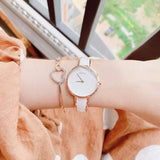 Calvin Klein Seduce White Dial Two Tone Steel Strap Watch for Women - K4E2N616 Buy Now By Calvin Klein