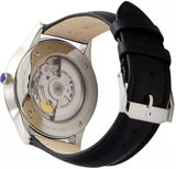 Movado 1881 Automatic Blue Dial Black Leather Strap Watch For Men - 606874 Buy Now By Movado