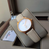 Tissot T Lady Bella Ora Mother of Pearl Dial Cream Leather Strap Watch for Women - T103.310.36.111.00 Buy Now By Tissot