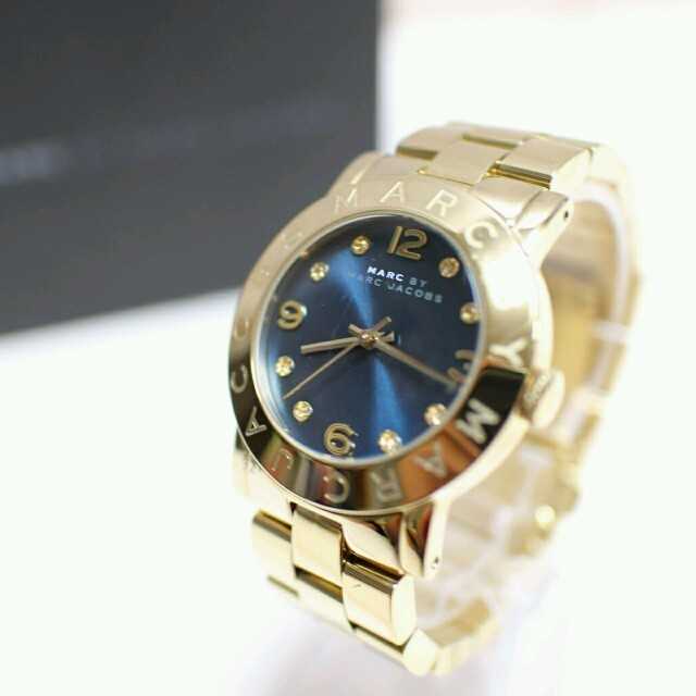 Marc Jacobs Amy Green Dial Gold Steel Strap Watch for Women - MBM8619 Buy Now By Marc Jacobs