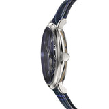 Versace V-Circle The Clans Edition Blue Dial Blue & Green Leather Strap Watch for Women - VEBQ00118 Buy Now By Versace