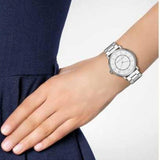 Marc Jacobs Roxy White Dial Silver Steel Strap Watch for Women - MJ3521 Buy Now By Marc Jacobs