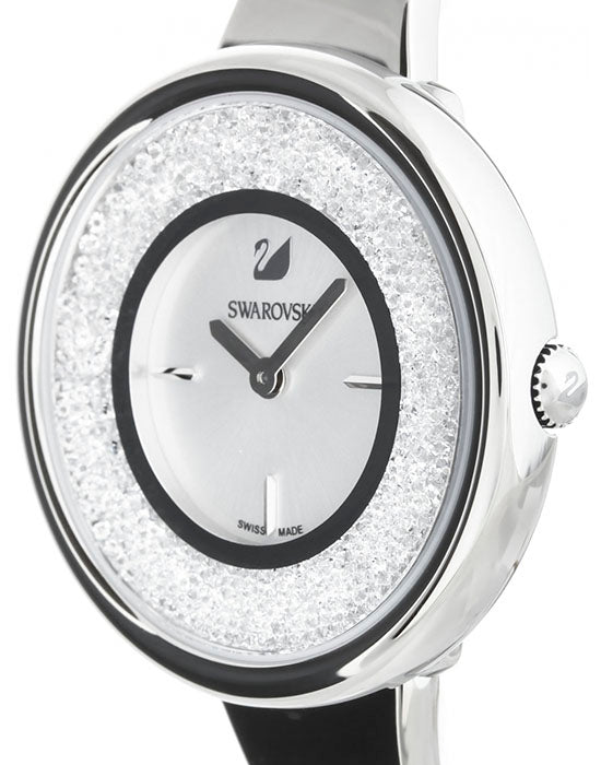Swarovski Crystalline Pure Silver Dial Silver Steel Strap Watch for Women - 5269256 Buy Now By Swarovski