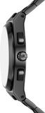 Michael Kors Lennox Chronograph Black Dial Black Steel Strap Watch For Men - MK9146 Buy Now By Michael Kors