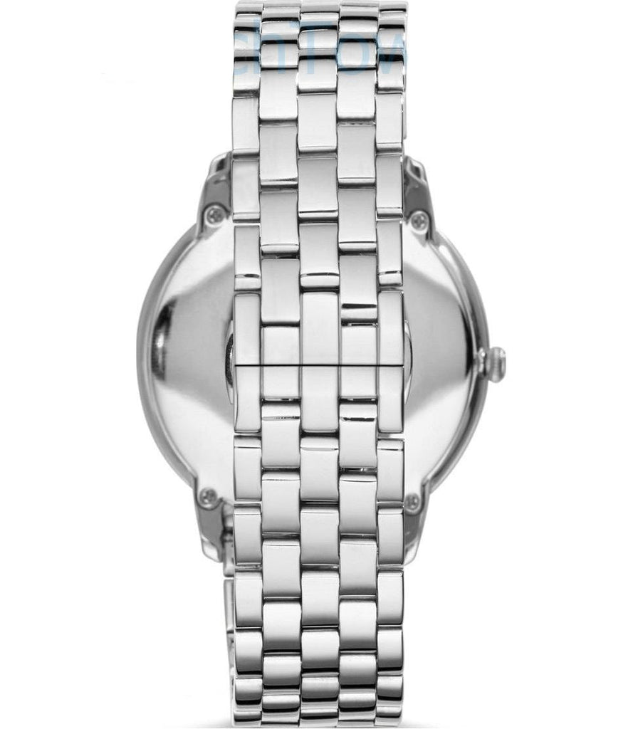 Emporio Armani Classic Quartz Silver Dial Silver Steel Strap Watch For Men - AR1745 Buy Now By Emporio Armani