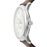 Fossil Neutra Minimalist Moonphase Silver Dial Brown Leather Strap Watch for Men - FS5905 Buy Now By Fossil