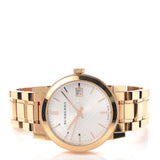Burberry The City White Dial Rose Gold Steel Strap Watch for Women - BU9104 Buy Now By Burberry
