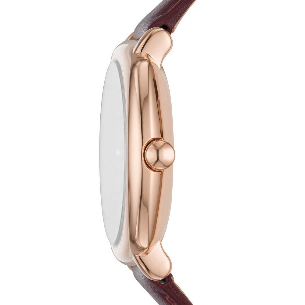 Marc Jacobs Mandy White Dial Brown Leather Strap Watch for Women - MJ1598 Buy Now By Marc Jacobs