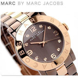 Marc Jacobs Amy Grey Dial Two Tone Steel Strap Watch for Women - MBM3195 Buy Now By Marc Jacobs