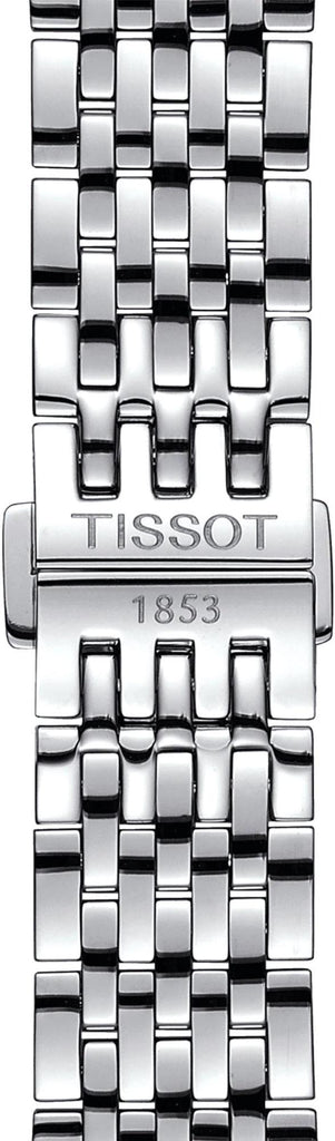 Tissot T Classic Le Locle Automatic White Dial Silver Steel Strap Watch For Men - T41.1.483.33 Buy Now By Tissot