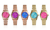 Michael Kors Lexington Quartz Pink Dial Rose Gold Steel Strap Watch For Women - MK3273 Buy Now By Michael Kors