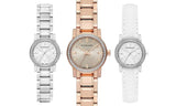 Burberry The City White Diamonds Dial White Leather Strap Watch for Women - BU9221 Buy Now By Burberry