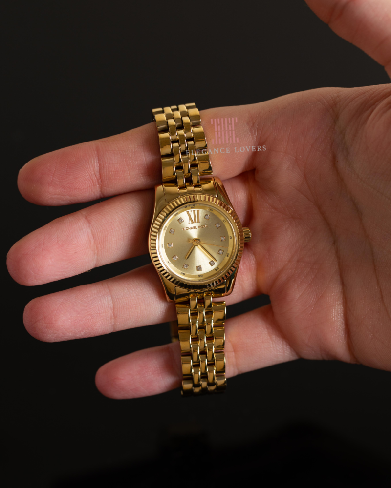 Michael Kors Lexington Analog Gold Dial Gold Steel Strap Watch for Women - MK4741 Buy Now By Michael Kors