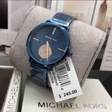 Michael Kors Portia Blue Dial Blue Stainless Steel Strap Watch for Women - MK3680 Buy Now By Michael Kors