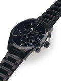 Hugo Boss Onyx Black Dial Black Steel Strap Watch for Men - 1513365 Buy Now By Hugo Boss