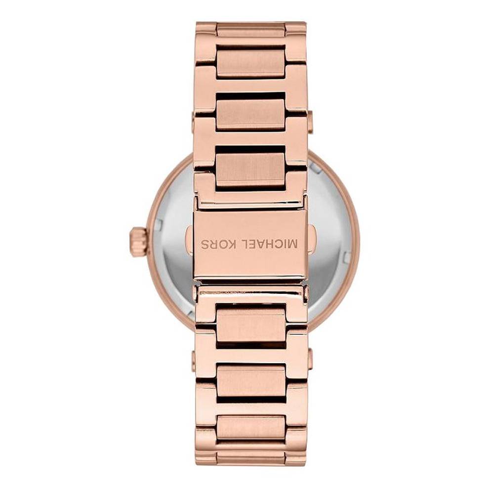 Michael Kors Skylar Rose Gold Dial Rose Gold Steel Strap Watch for Women - MK5868 Buy Now By Michael Kors