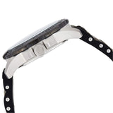 Guess Oasis Black Dial Black Rubber Strap Watch for Men - W0366G1 Buy Now By Guess