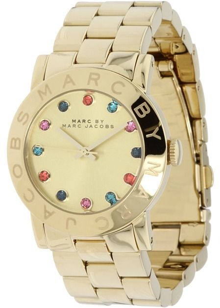 Marc Jacobs Blade Gold Dial Gold Steel Strap Watch for Women - MBM3141 Buy Now By Marc Jacobs
