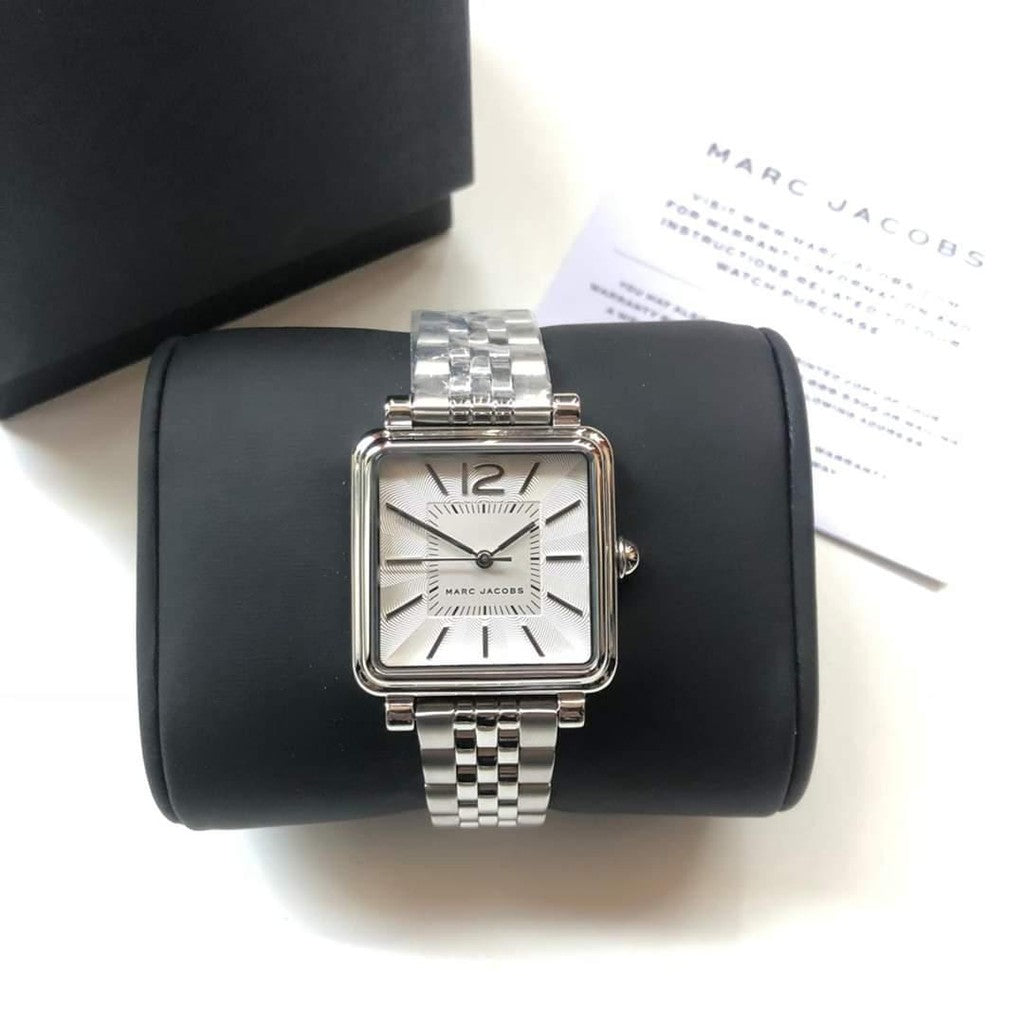 Marc Jacobs Vic Silver Dial Silver Steel Strap Watch for Women - MJ3461 Buy Now By Marc Jacobs