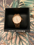 Marc Jacobs Baker White Dial Rose Gold Steel Strap Watch for Women - MBM3244 Buy Now By Marc Jacobs