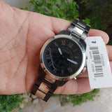 Fossil Grant Chronograph Black Dial Two Tone Steel Strap Watch for Men - FS5269 Buy Now By Fossil
