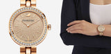 Swarovski Daytime Analog Gold Dial Gold Steel Strap Watch for Women - 5182231 Buy Now By Swarovski
