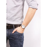 Tissot T Classic Tradition Silver Dial Silver Steel Strap Watch For Men - T063.610.11.038.00 Buy Now By Tissot