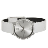 Calvin Klein Accent White Dial White Leather Strap Watch for Women - K2Y2Y1K6 Buy Now By Calvin Klein
