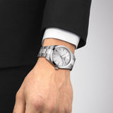 Tissot Gentleman Silver Dial Silver Steel Strap Watch For Men - T127.410.11.031.00 Buy Now By Tissot
