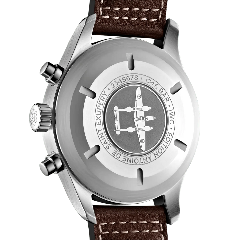 IWC Pilot's Watch Chronograph Edition Brown Dial Brown Leather Strap Watch for Men - IW377713 Buy Now By IWC