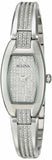 Bulova Crystal Collection Silver Dial Silver Steel Strap Watch for Women - 96L235 Buy Now By Bulova