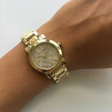 Burberry The City Gold Dial Gold Steel Strap Watch for Women - BU9234 Buy Now By Burberry