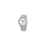 Calvin Klein Minimal White Dial Silver Mesh Bracelet Watch for Men - K3M5115X Buy Now By Calvin Klein
