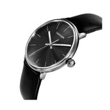 Calvin Klein High Noon Quartz Black Dial Black Leather Strap Watch for Men - K8M211C1 Buy Now By Calvin Klein